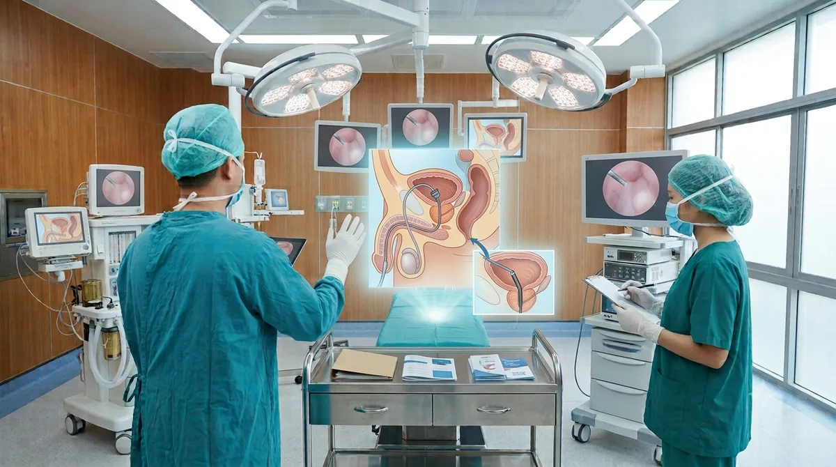 Minh họa: Nội soi bàng quang: chỉ định và chuẩn bị trước thủ thuật